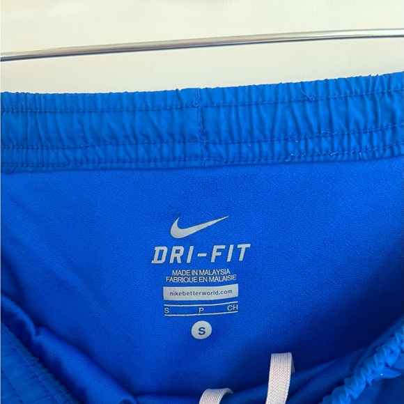 Royal Blue Dri Fit Nike Shorts Women - Picture 3 of 3